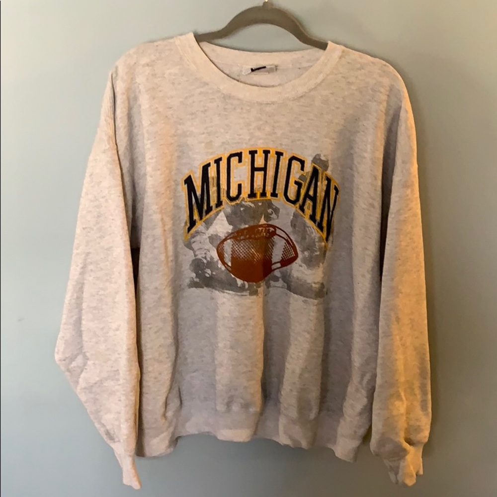 Vintage Michigan Football Sweatshirt